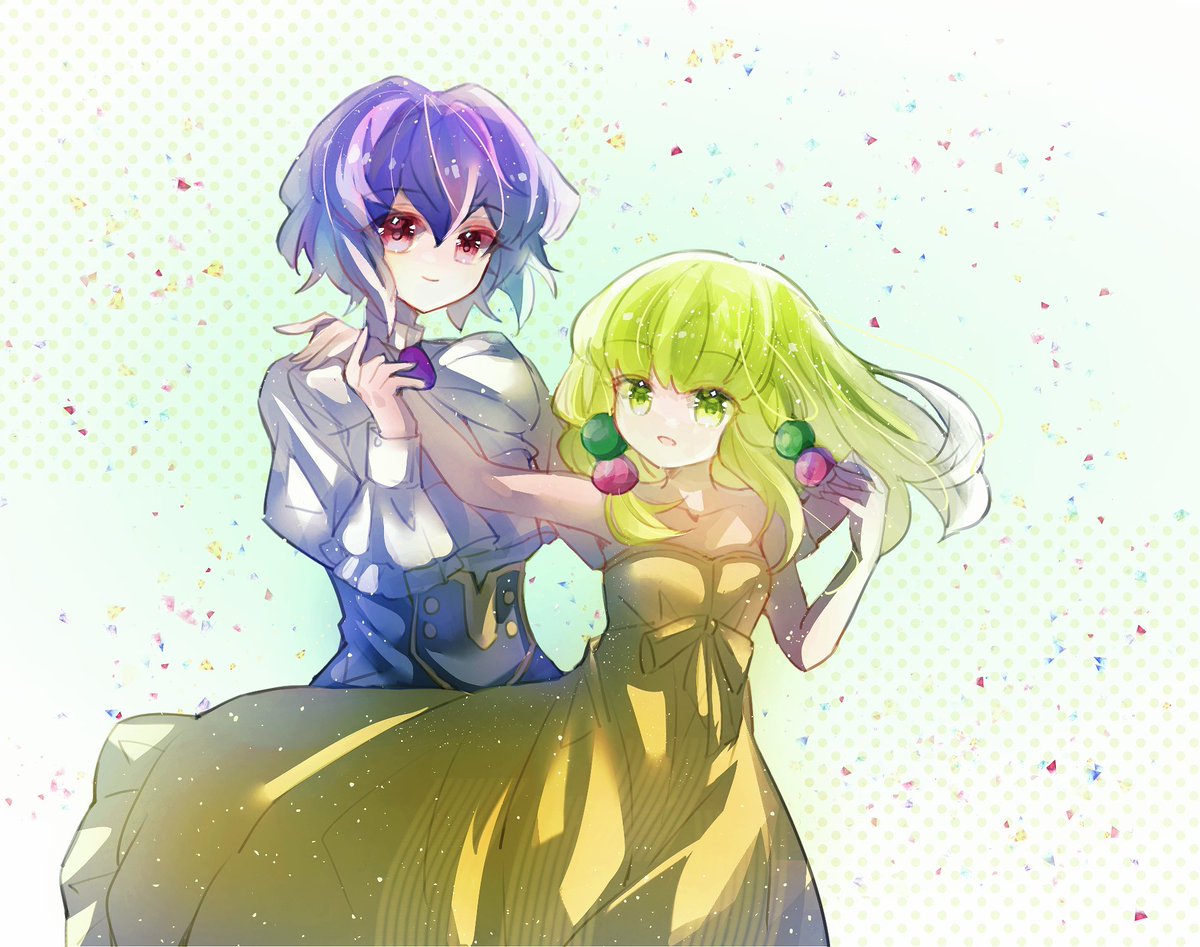 #スパロボ版お絵描き60分一本勝負
「自由」イングとイルイ