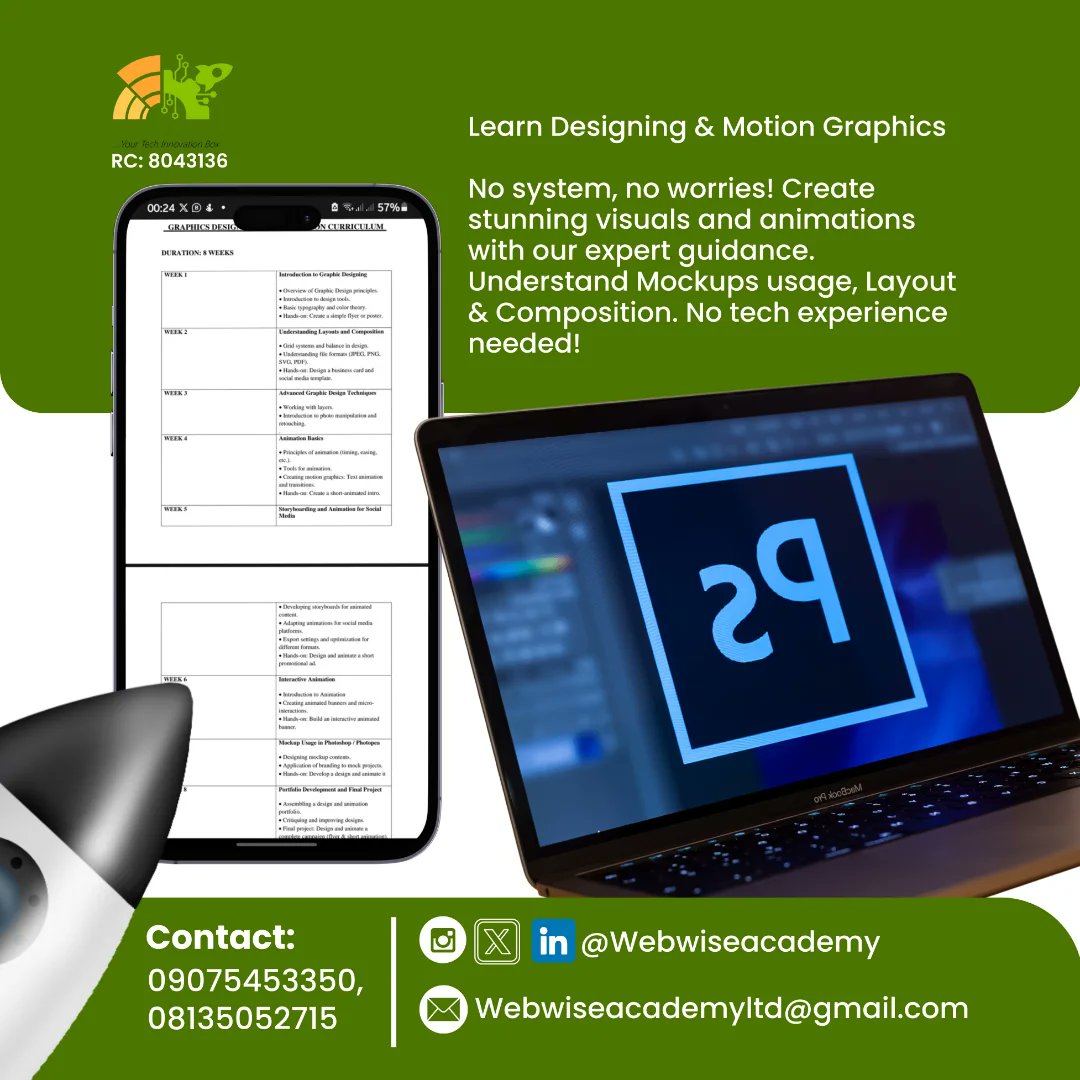 webwiseacademy's tweet image. January Cohort Induction is: 20th Jan 2025
Class starts: 24th Jan 2025
Early bird registration is currently on going.
#CyberSecurityLagos #cloud #cloudcomputing #dataanalysis #sql #python #powerbi #excel #projectmanagment #graphics #ai #motiongraphics #animation #datascience