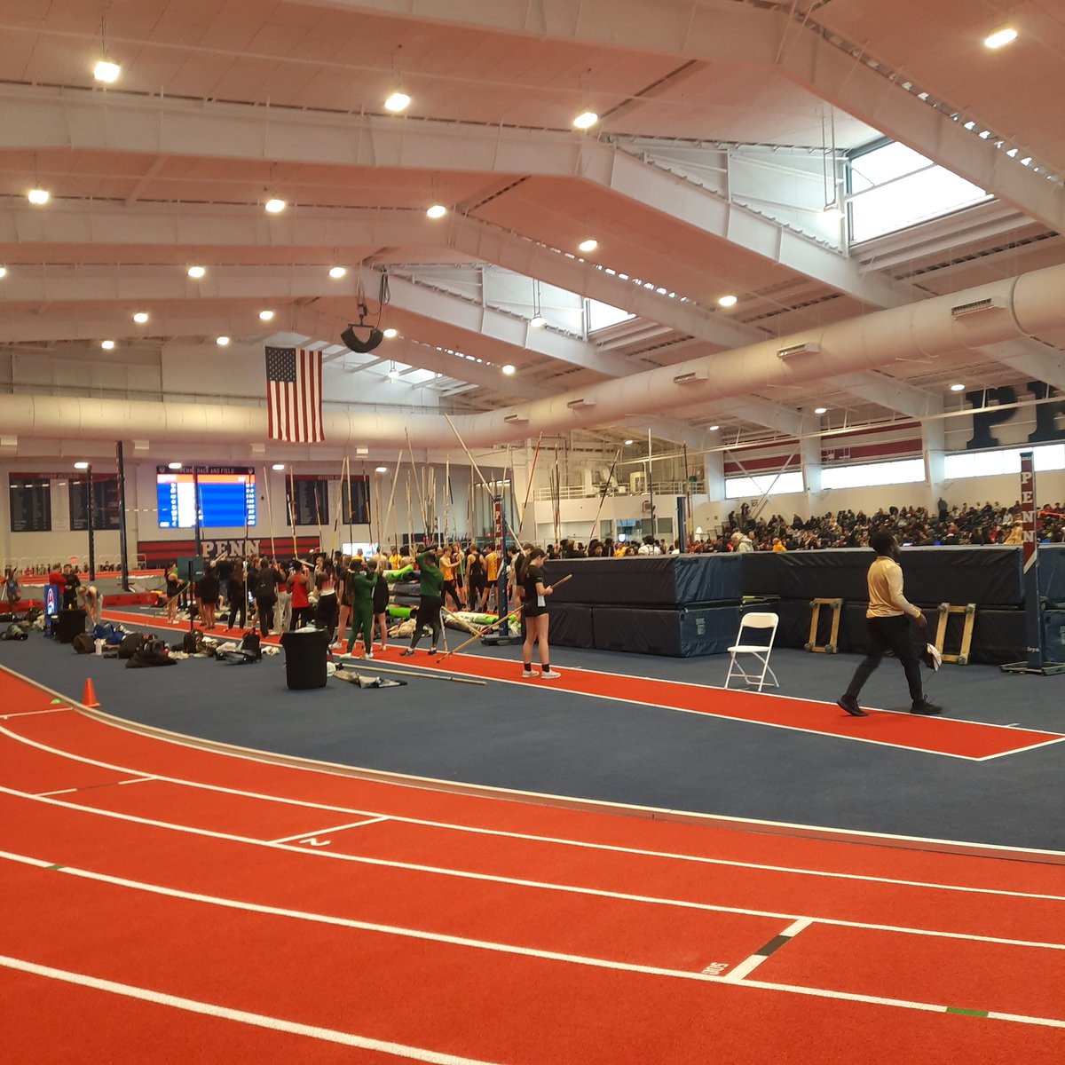 Here at the brand new &amp; beautiful Ott Center @ the University of Pennsylvania for an <a href="/SJTrack/">SJTrack</a> meet! <a href="/eastern_track/">Eastern Boys TF/XC</a> <a href="/easternviking/">Eastern Athletics & Activities</a>