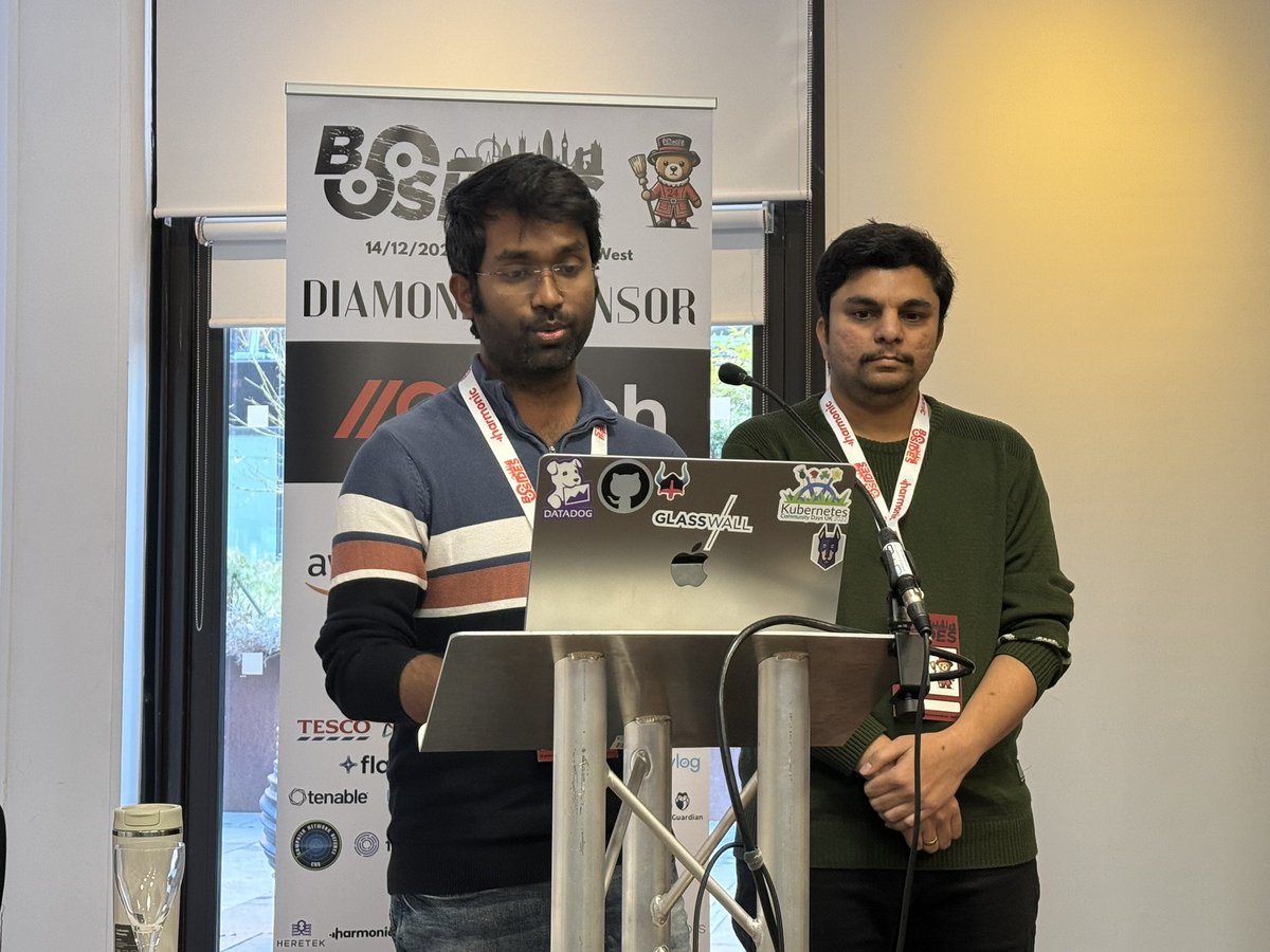 Grant Ongers (https://defcon.social/@rewtd) (@rewtd) on Twitter photo I’m <a href="/BSidesLondon/">BSides London</a> watch two brilliant security engineers Pranay Sahith Bejgum and Gurunatha Reddy G doing continuous threat modelling with the help of an LLM I’m <a href="/BSidesLondon/">BSides London</a> watch two brilliant security engineers Pranay Sahith Bejgum and Gurunatha Reddy G doing continuous threat modelling with the help of an LLM