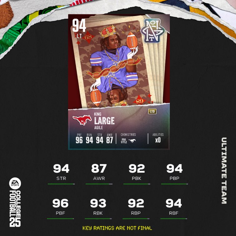 K_LargeDaGreat's tweet image. I’m in the Game! Ready to take your Ultimate Team lineup to the next level? 🔥  #CFB25 #ad 

@EASPORTSCollege