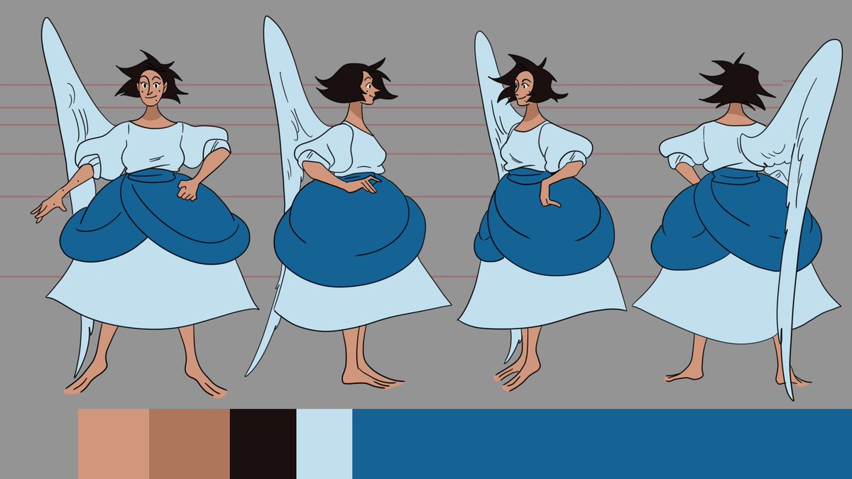 #Правда_і_Кривда перші концепт арти. Багато чого змінювалось під час роботи, тож я користувалась ними більше як помічниками, а не як "біблією персонажів"