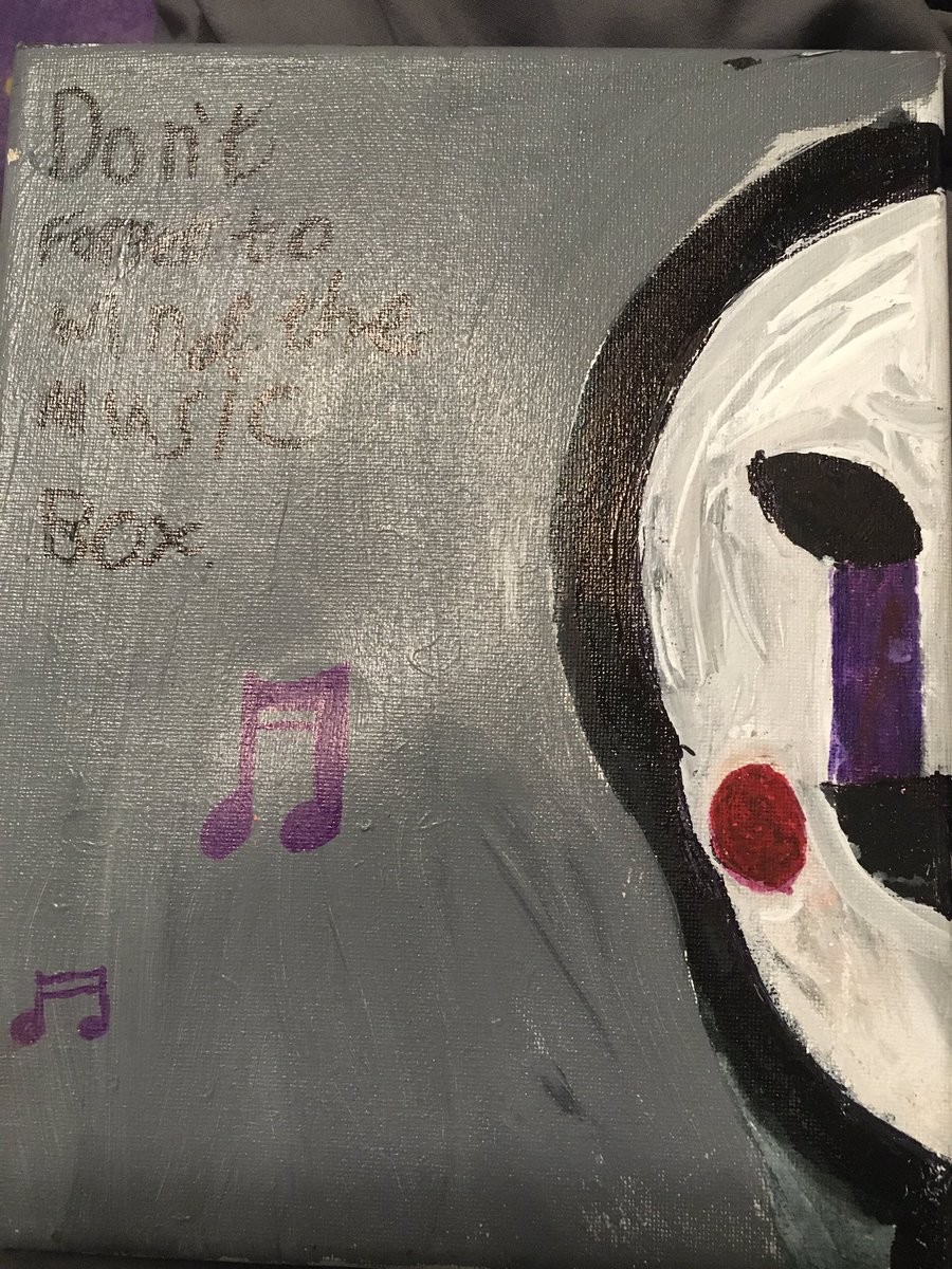 ShadowBatGC's tweet image. New vs. Old, which one looks better? I made one of these when FNAF 2 first released in the early 2010’s. I digitalized my favorite piece. #FiveNightsAtFreeddys #ArtistOnTwitter please don’t “fix” my art style, it will set me off, just tell me if I made a mistake somewhere here.