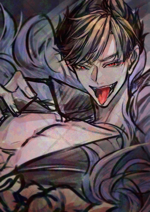 ベリアル描いた 