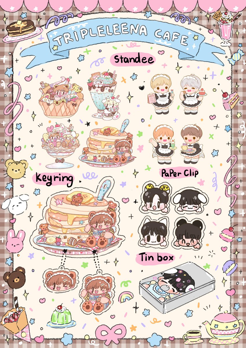 nonfixed_'s tweet image. TRIPLELEENA_CAFE—☕️

☆ lucky draw ☆

#TRIPLELEENA_CAFE