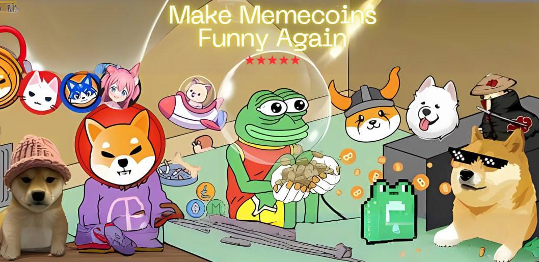 Make Memecoins Funny Again 🕶
$MMFA

pump.fun/coin/82xxwS8im…