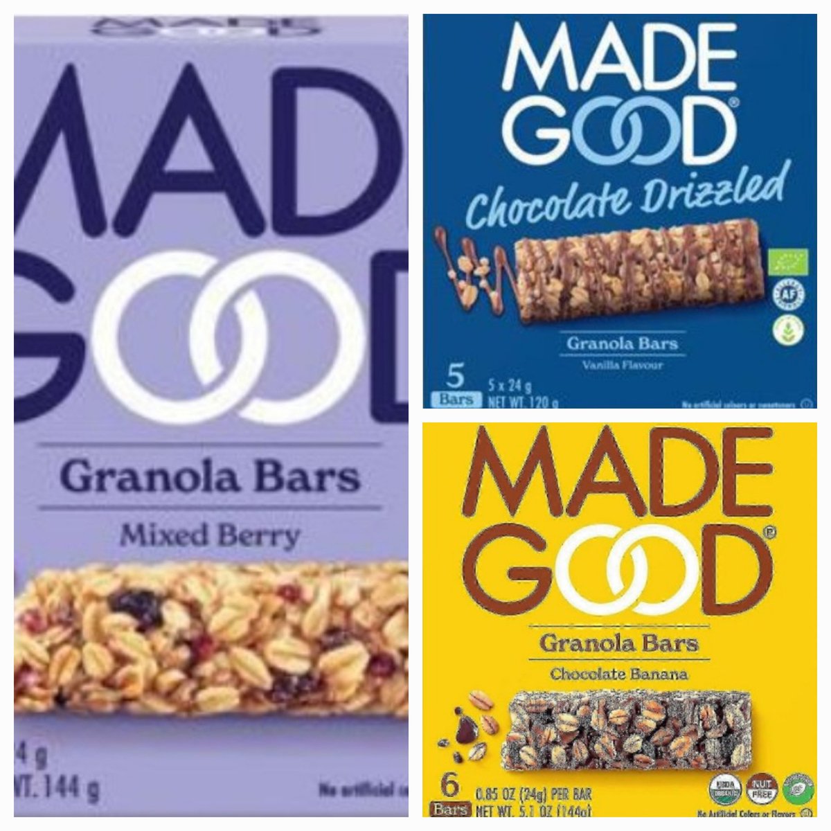 ⚠️ Alerta por posible presencia de partículas metálicas en barritas de cereales.
🚫 No consumir 
📌 t.ly/hwYT3