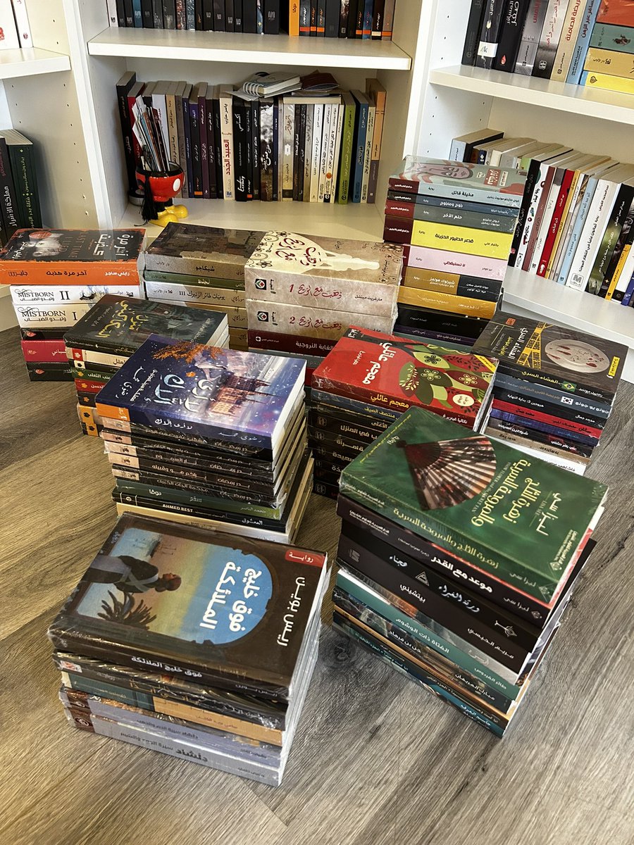 i_Ron994's tweet photo. حصيلة معرض الكتاب 📚💛
#معرض_جدة_للكتاب_2024 https://t.co/yWs7agHvrE