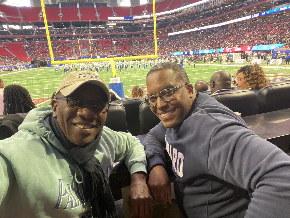 Val Nfonsam (@valnfonsam) on Twitter photo Just another casual Saturday at the Celebration Bowl with my good friend <a href="/DrJohnHStewart/">Dr. John H. Stewart</a> Just another casual Saturday at the Celebration Bowl with my good friend <a href="/DrJohnHStewart/">Dr. John H. Stewart</a>
