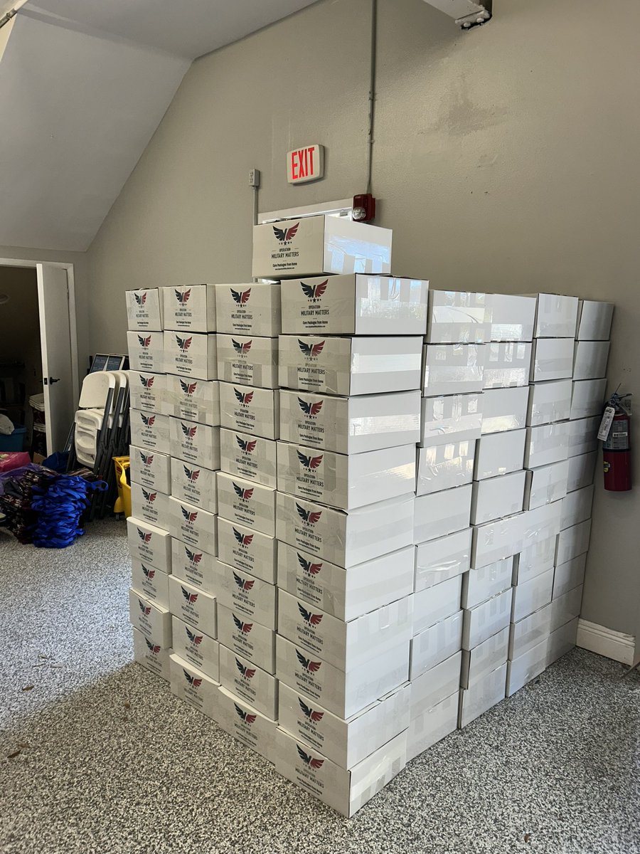 Anderson Dumm (@d14andy) on Twitter photo Happy to have worked with Operation: Military Matters putting care packages together
for Christmas
#operationmilitarymatters
<a href="/USCG/">U.S. Coast Guard</a> <a href="/USCGAcademy/">U.S. Coast Guard Academy</a>
<a href="/UsmmaO/">USMMA Official</a>
<a href="/USArmy/">U.S. Army</a> <a href="/WestPoint_USMA/">U.S. Military Academy at West Point</a>
<a href="/USMC/">U.S. Marines</a>
<a href="/usairforce/">U.S. Air Force</a> <a href="/af_academy/">U.S. Air Force Academy</a>
<a href="/USNavy/">U.S. Navy</a> <a href="/NavalAcademy/">U.S. Naval Academy</a> Happy to have worked with Operation: Military Matters putting care packages together
for Christmas
#operationmilitarymatters
<a href="/USCG/">U.S. Coast Guard</a> <a href="/USCGAcademy/">U.S. Coast Guard Academy</a>
<a href="/UsmmaO/">USMMA Official</a>
<a href="/USArmy/">U.S. Army</a> <a href="/WestPoint_USMA/">U.S. Military Academy at West Point</a>
<a href="/USMC/">U.S. Marines</a>
<a href="/usairforce/">U.S. Air Force</a> <a href="/af_academy/">U.S. Air Force Academy</a>
<a href="/USNavy/">U.S. Navy</a> <a href="/NavalAcademy/">U.S. Naval Academy</a>