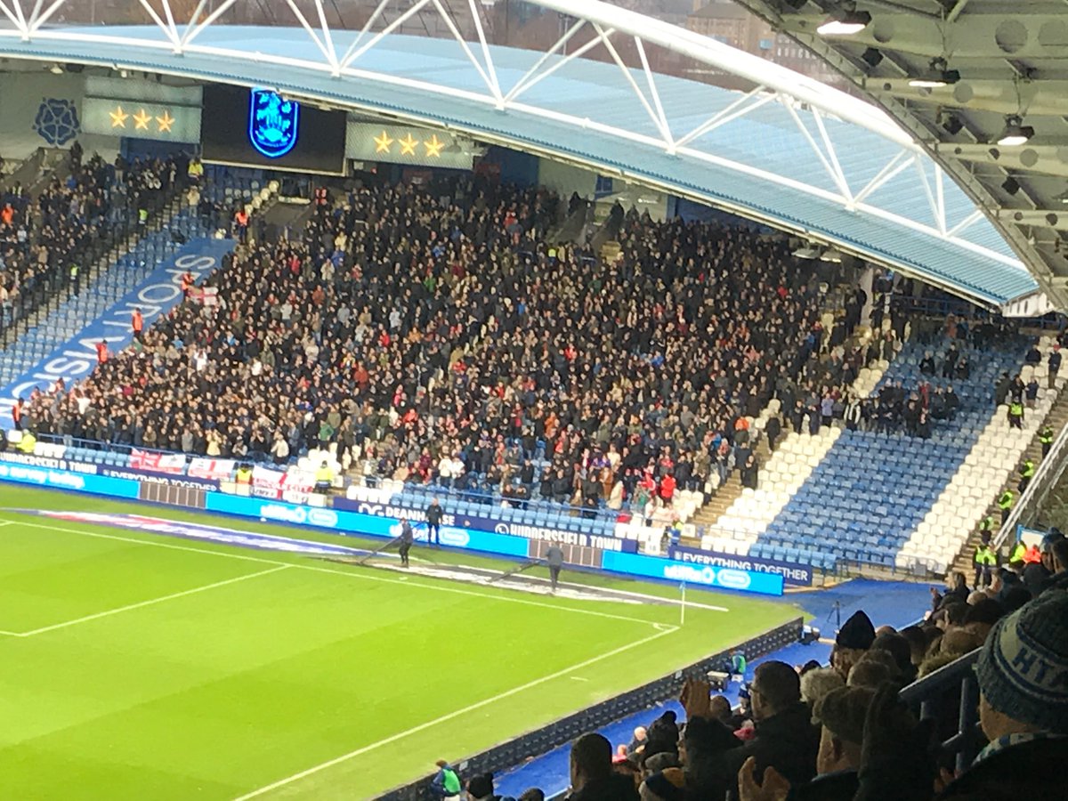 Lincoln City at Huddersfield Town today #IMPS