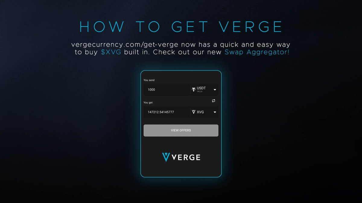 vergecurrency's tweet photo. https://t.co/eVNGCcuHsS https://t.co/Onp0EfYlfO