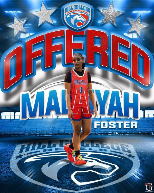 After a great visit with <a href="/CoachTreeBrooks/">Brooks✨</a> . I am extremely blessed to receive an offer from <a href="/HillWBB/">Hill College Women’s Basketball</a> . Thank you  to the coaching staff for believing in me.❤️💙
<a href="/CoachValery/">Coach Valery Jackson</a> <a href="/ridgegirlsbball/">Ridge girls bball</a> <a href="/bballjkey/">Jason Key</a> <a href="/EconAdjunct/">Sidney A. Johnson, Ph.D.</a> @c1osen <a href="/Gosset41/">Brian Gosset</a> <a href="/LoneStarPrepsTX/">TX Prep Varsity</a> <a href="/ChrisHarrisBB/">Chris Harris Sr</a>