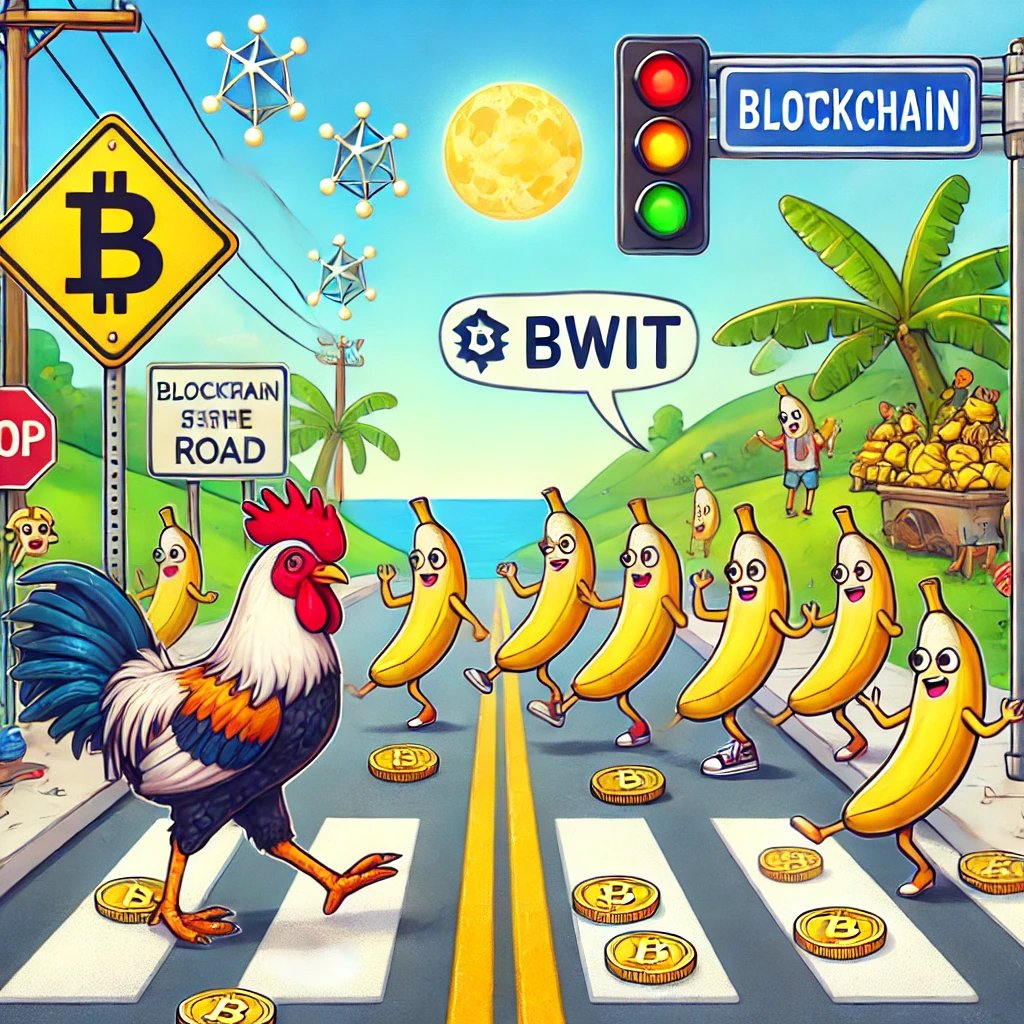 d_memes_world's tweet photo. Why did the crypto cross the blockchain? To get to the Bwit side, where memes are money and laughs are the currency. 
Join us 
#BwitVibes #BlockchainHumor https://t.co/DbobBkWy8f