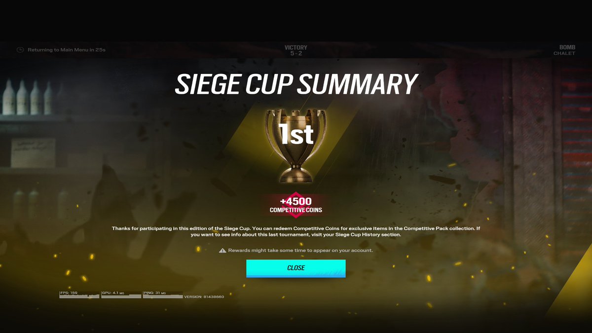BarcadiR6's tweet photo. 1x Siege Cup CHAMPION🏆 https://t.co/lrhZjhE6qA