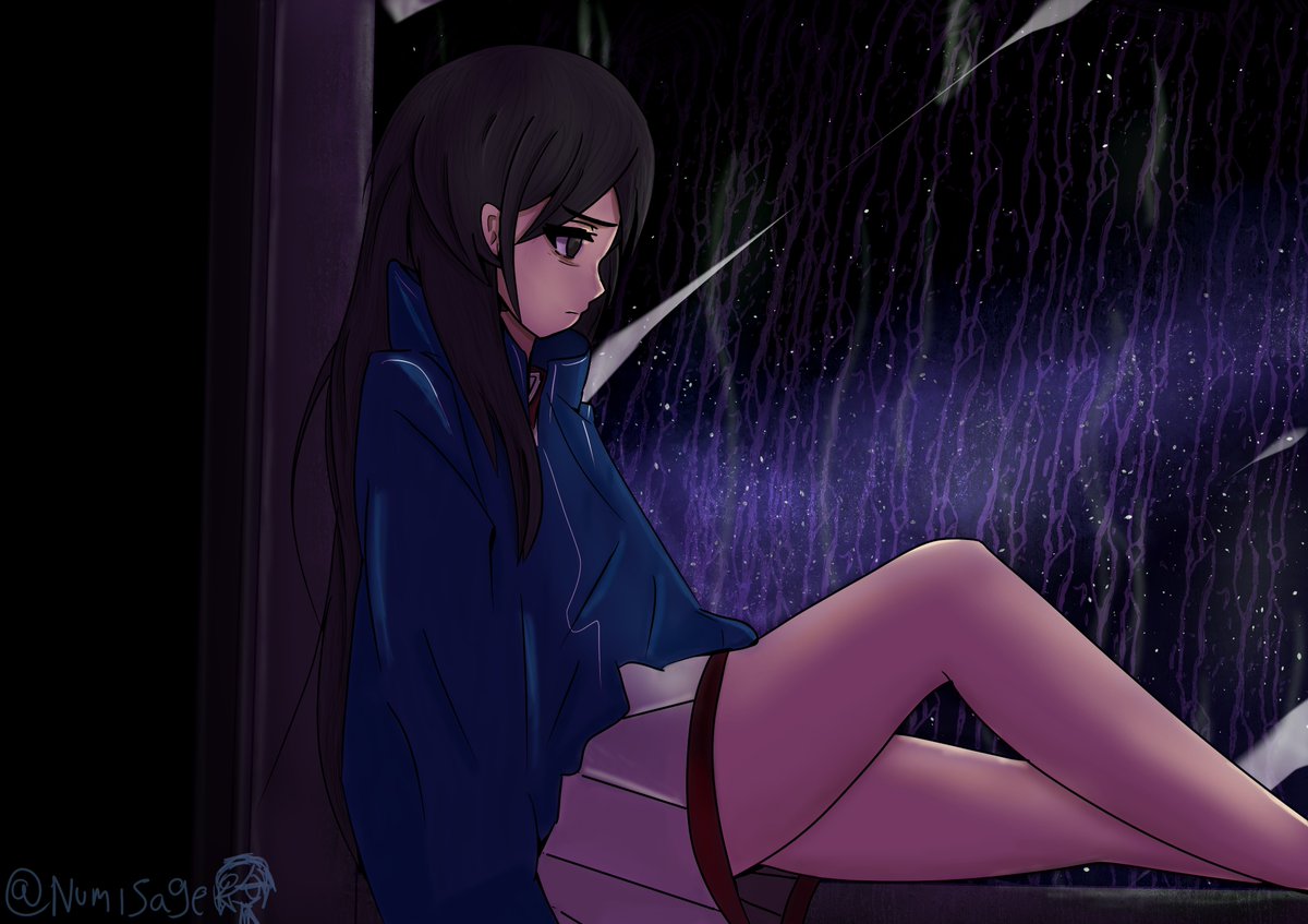 Num1Sage's tweet image. ok todays art:
somehow turned into my best work lol

we got nanahoshi my wife