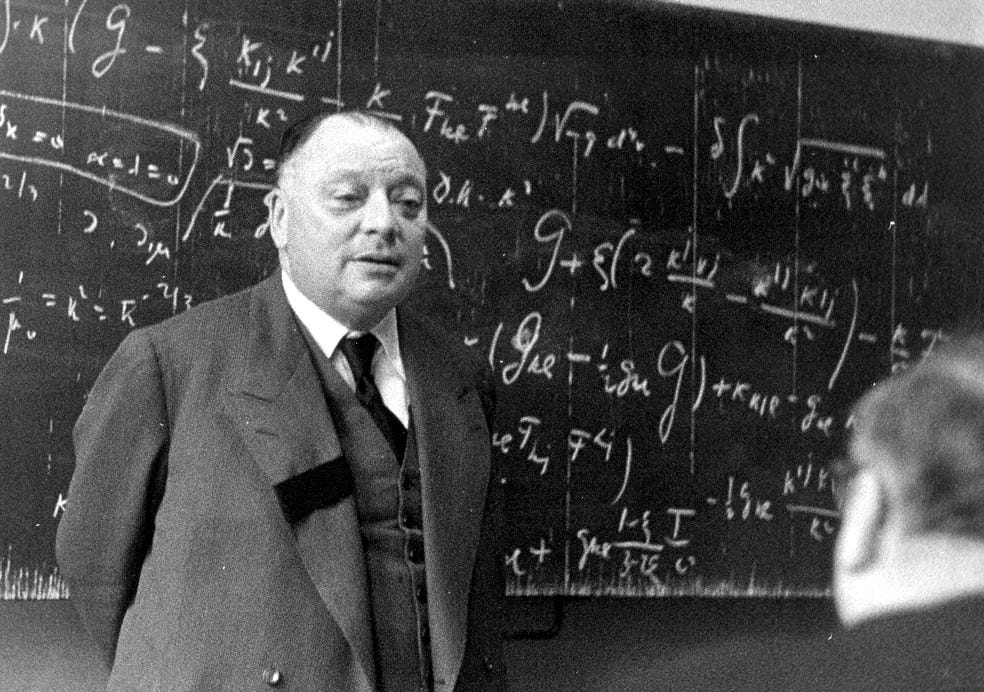 Today we remember Wolfgang Pauli, a visionary physicist who transformed our understanding of the quantum world.

Pauli's exclusion principle, a cornerstone of quantum mechanics, explains the structure of matter and the behavior of particles with spin. Awarded the 1945 Nobel