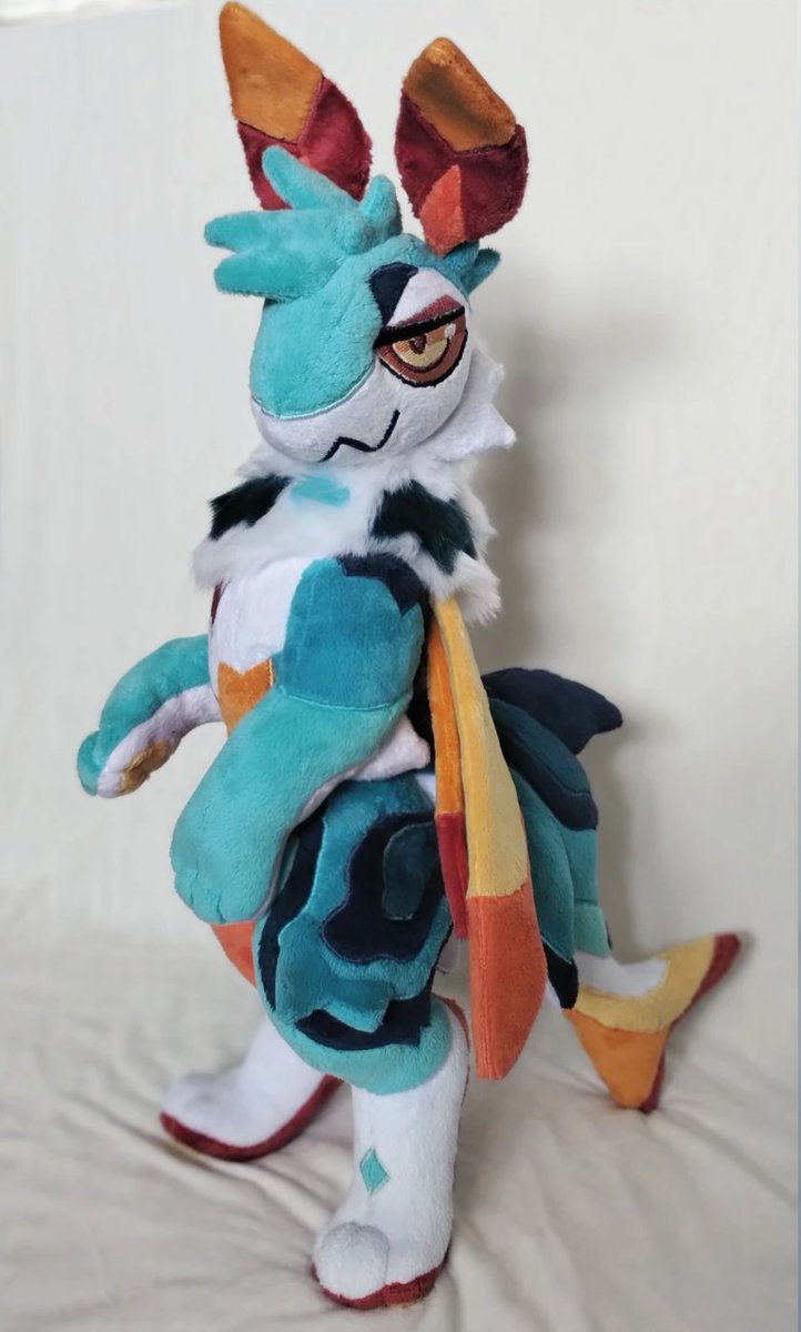 PlushCercius's tweet photo. Showing off some of the different anthro patterns I use! My base anthro pattern, my larger posable one, and one that's based off of a build-a-bear 💕 https://t.co/qiSwsCwbyf