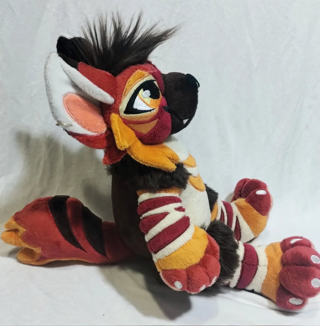 PlushCercius's tweet photo. Showing off some of the different anthro patterns I use! My base anthro pattern, my larger posable one, and one that's based off of a build-a-bear 💕 https://t.co/qiSwsCwbyf