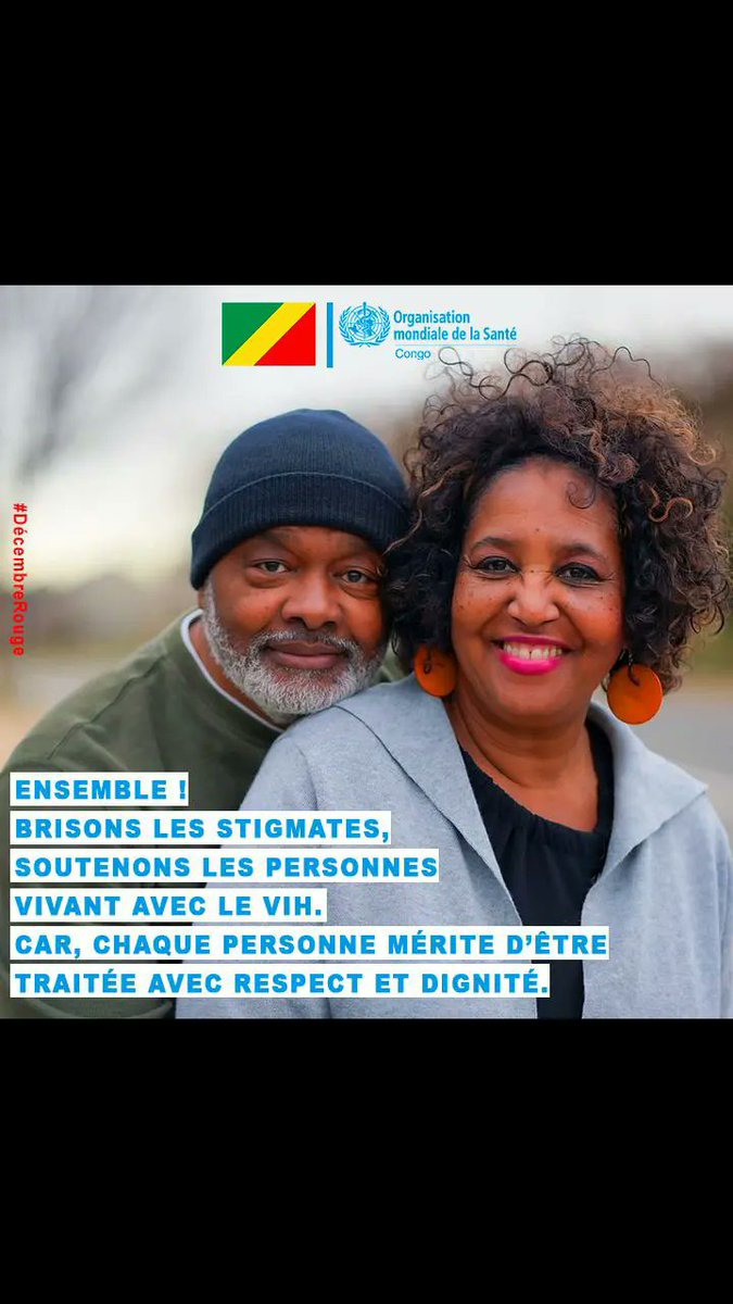 GustelMonin's tweet photo. C'est un message puissant et engagé ! Briser les stigmates liés au VIH est essentiel pour promouvoir l'inclusion, le respect et l'accès aux soins pour toutes les personnes concernées.
@OMSCongo https://t.co/vJ51rhOcgi
