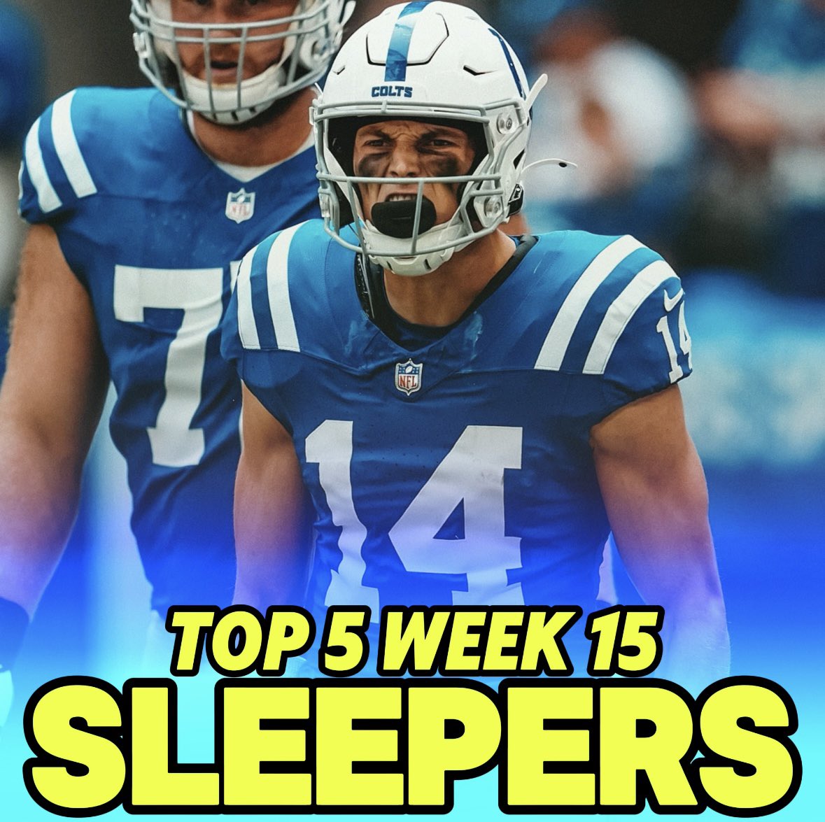 TWTFootballl's tweet photo. 👀Top 5 week 15 Sleepers⤵️

🔺Alec Pierce (IND) vs DEN

🔺Rico Dowdle (DAL) vs CAR

🔺Allen Lazard (NYJ) vs TEN 

🔺Hunter Henry (NE) vs ARI

🔺Cade Otten (TB) vs LAC

 #fantasyfootballadvice #fantasyfootballtips #fantasyfootball #waiverwirepickups https://t.co/Zt9MvZ6Lvz