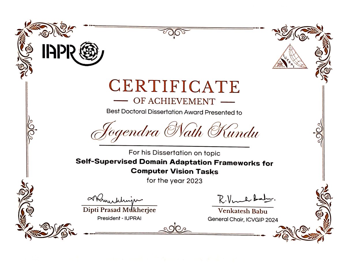 Vision and AI Lab, IISc tweet media