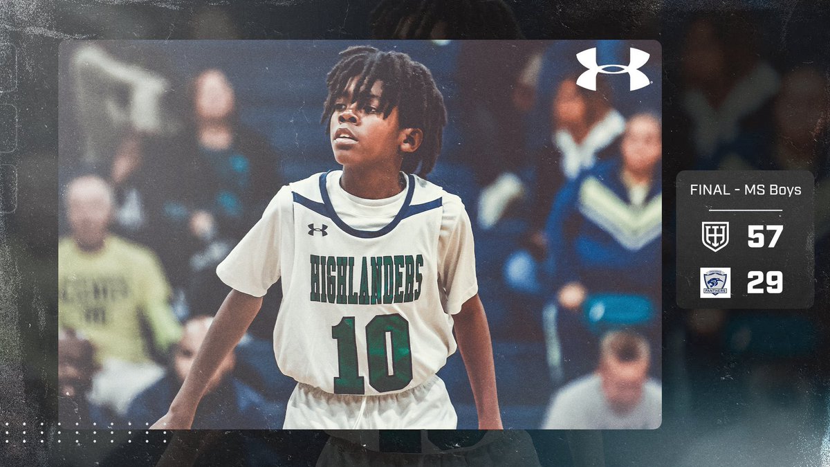 MS Boys Basketball Final:

<a href="/HHESMBB/">HeathwoodHallMBB</a> 57
PAC 29

The Highlanders take the first game of the doubleheader in the MS Winter Classic presented by Moore, Bradley, &amp; Myers Law Firm.

Next up, tip-off vs. LOL Steam School of Arts at 2 PM.

#GoHall