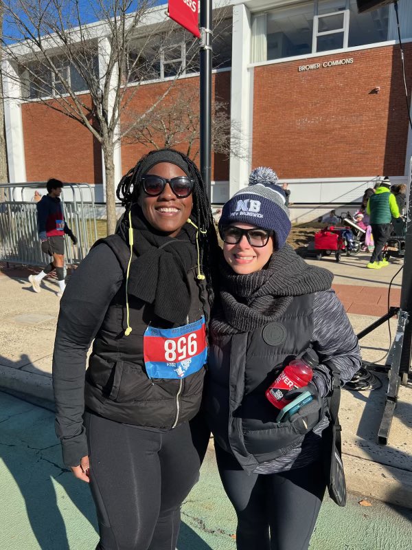 NBPS family showed up today for the Rutgers “Big Chill 5K”, as participants of  the Big Chill tradition while giving back to the community and keeping active and motivated during the winter months!  #Allin4NB #NBPSLetsGo