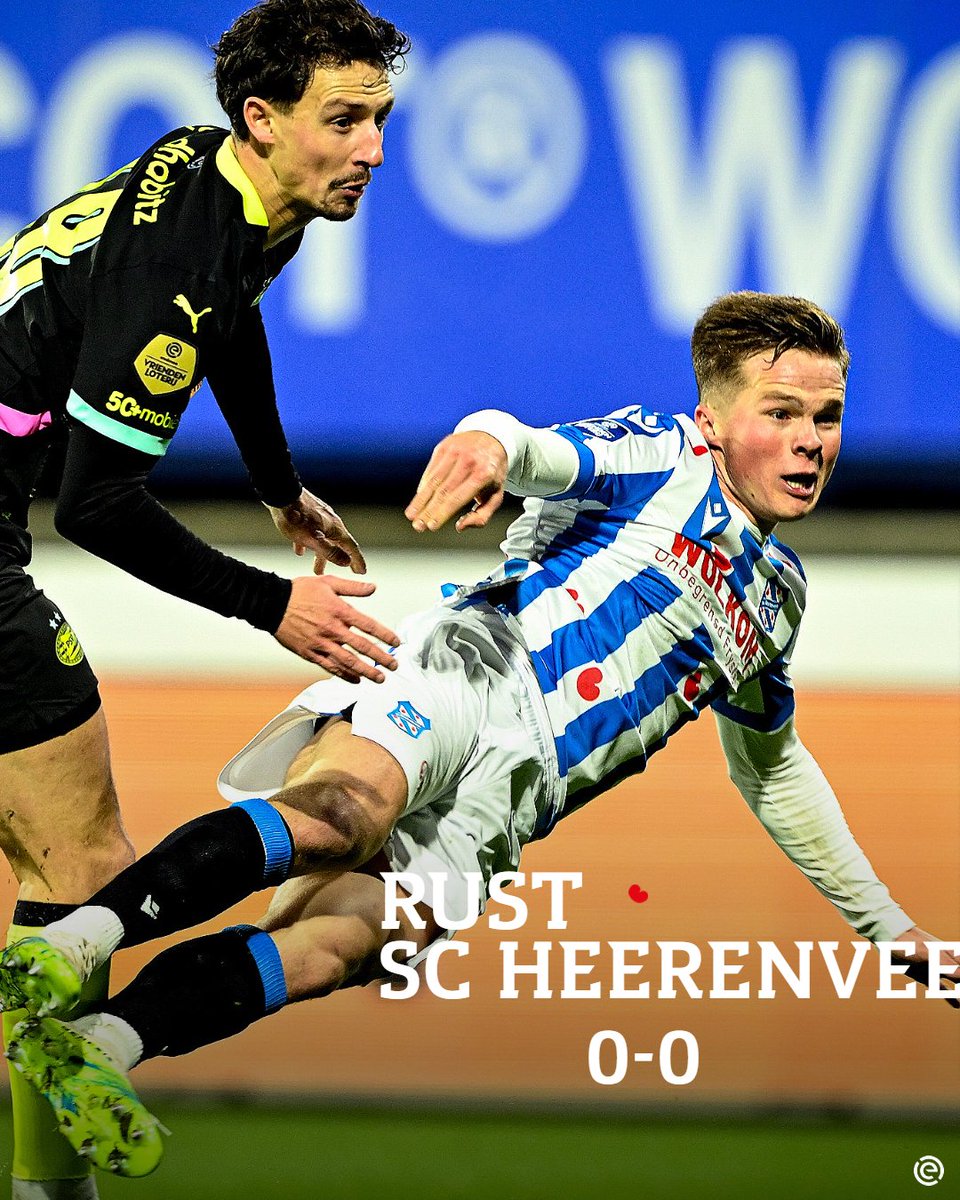 ⏸ Met applaus naar binnen. 👏🏼

#HEEPSV | 0-0