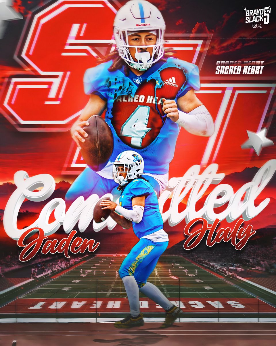 Jaden Haly (@jadenhaly) on Twitter photo I am proud to announce my commitment to Sacred Heart Univeristy <a href="/SHU__Football/">Sacred Heart Football</a> to play Division 1 Football and continue my athletic and academic career. I would like to thank Coach Perlowitz for always believing in me and helping me through this journey, Coach Williams and the I am proud to announce my commitment to Sacred Heart Univeristy <a href="/SHU__Football/">Sacred Heart Football</a> to play Division 1 Football and continue my athletic and academic career. I would like to thank Coach Perlowitz for always believing in me and helping me through this journey, Coach Williams and the