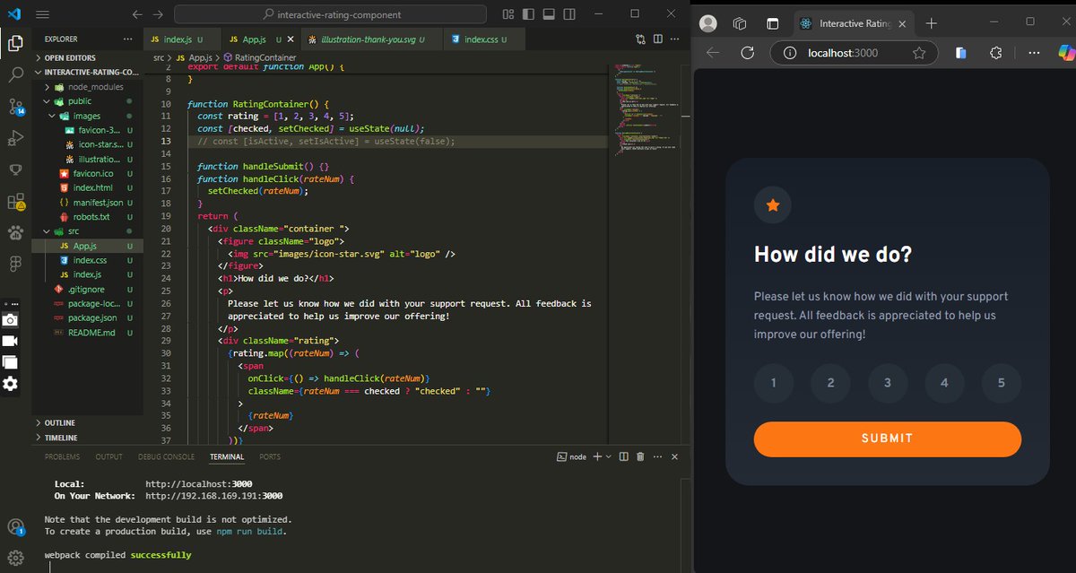 dev_TEMITAYO's tweet image. Today:
I wrapped up the events, states & forms section in my React course and took on a Frontend Mentor project. Realized I’m still not fully grasping the useState hook, so I’ll be building more projects to sharpen my skills!
What did you do today??
#React #LearningCode
