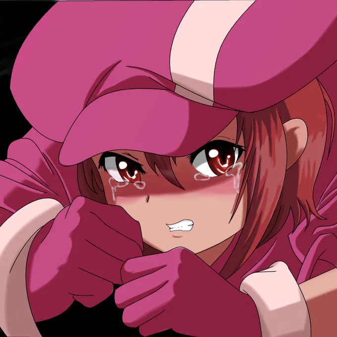 #なめこイラスト #ggo_anime 最近GGOを また見返したもので 過去絵ですが 再掲 かなり前のイラストですのでアラは目立ちますが 勢いだけはあった そんな感じのヤツです