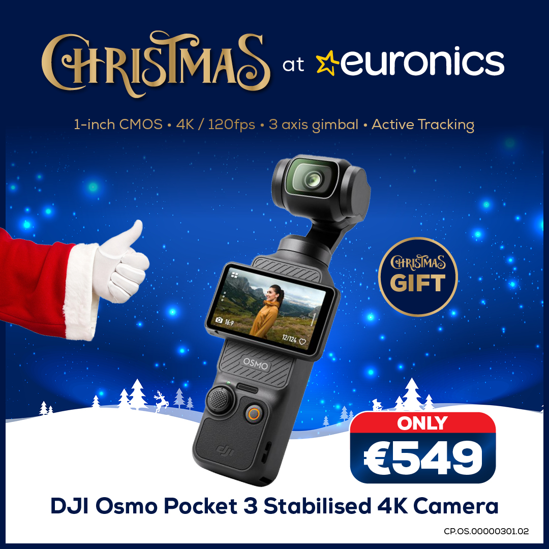 🎥✨ Capture Every Moment This Christmas with the DJI Pocket 3! 🎄  

Looking for the perfect gift for the creator in your life? The **DJI Pocket 3 is compact, powerful, and ready to capture all your holiday memories in stunning 4K detail. 🌟  

Shop Now: bit.ly/4iEFRvR