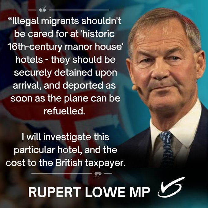 daveatherton's tweet photo. Great Yarmouth MP @RupertLowe10 has been the @reformparty_uk's stand out MP. 

Not least for saying this. https://t.co/kOqsbGo5AJ