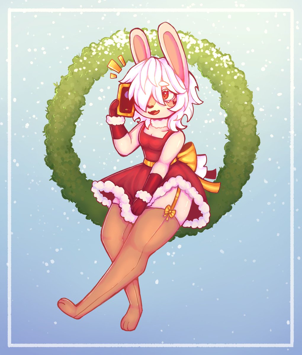 SprootTheSprout's tweet photo. Little Christmas drawing of my boy Aspen :] 
#Christmas2024 #art #drawing #ChristmasArt #ArtistOnTwitter https://t.co/yKxdpsVyGM