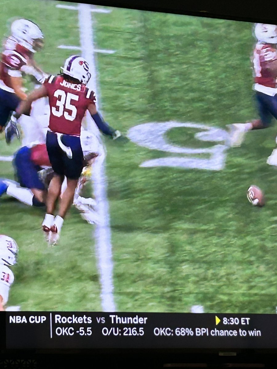 Tyler Jones <a href="/Tyler_jones0917/">Tyler Jones</a> with the blocked FG! <a href="/dfhsfootball/">Dutch Fork Football</a>