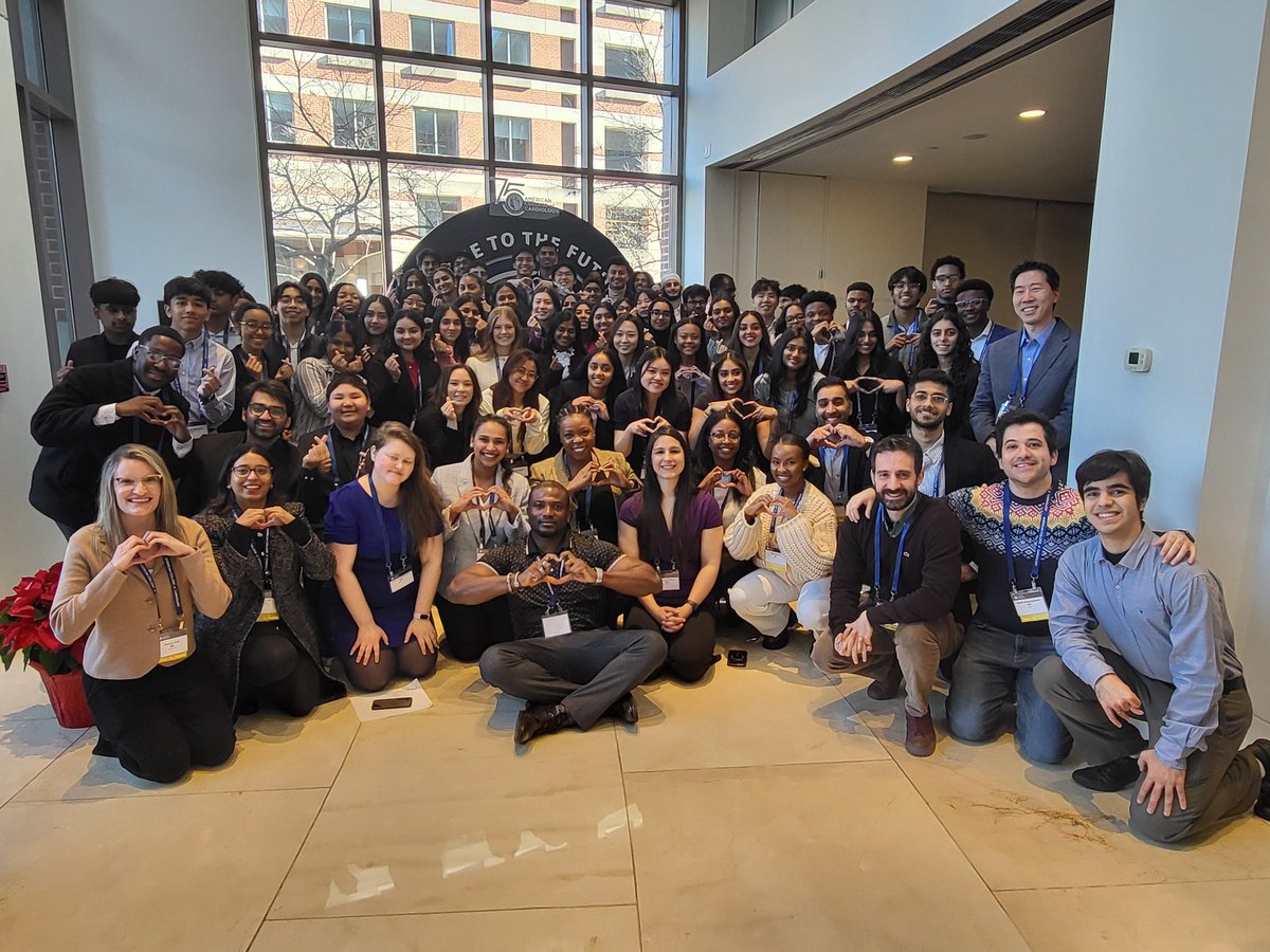 EuniceDuganMD's tweet image. Feeling grateful to involved with #ACC Young Scholars and plan for Camp Cardiac. Can’t help but feel invigorated in our joint mission to change the face of Cardiology! The future is bright! @leahkosyakovsky @malvarez_md @HollandTamis @MelvinEchols9 @AndrewEinstein7