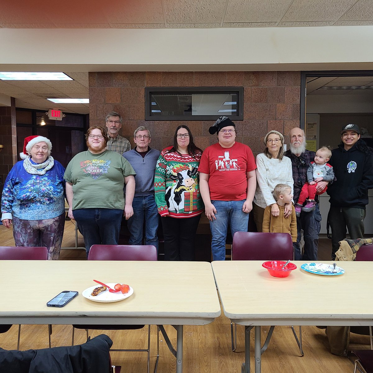 Thank you to everyone who braved the roads and made today's event so special! Great food, great conversations, and a comradely atmosphere. Here's to this being the first of many more in-person social events!