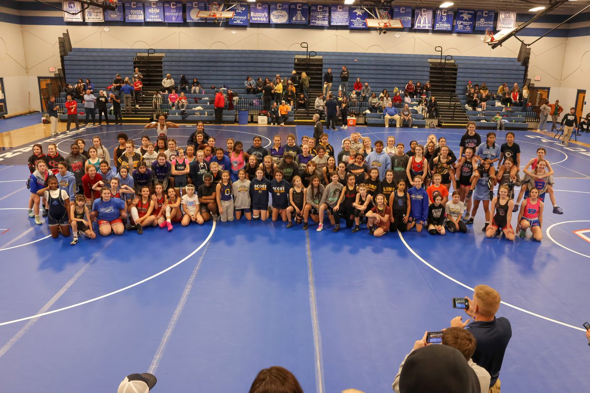 The girls competing in the FIRST EVER TMSAA Girls' Wrestling State Championship!

Good luck ladies!