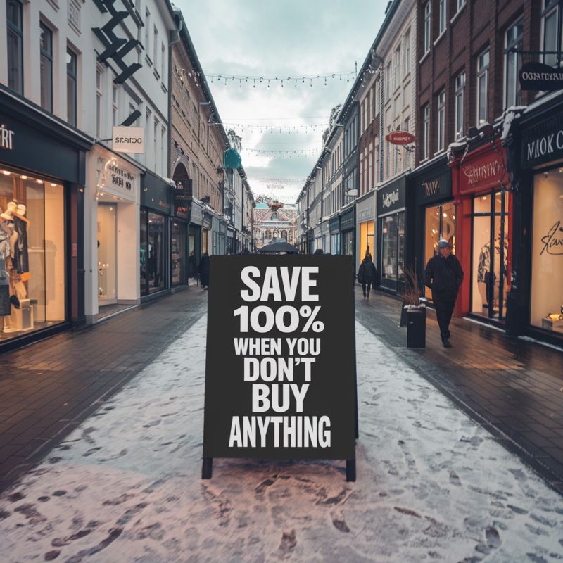 The most sustainable gift is not what you think...

If you're like me, you're still looking for Christmas gifts. 

But here's the catch: your loved ones probably already have everything they need. 

There's not much they even want, not much they don't own already. 

So instead of