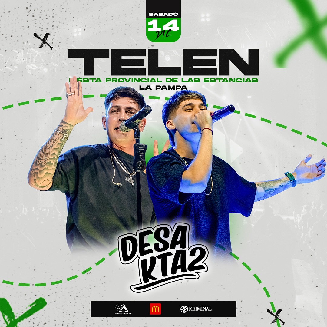nacholv92CAT's tweet image. Hoy #Desakta2 en la Fiesta Provincial de las Estancias #Telén #LaPampa