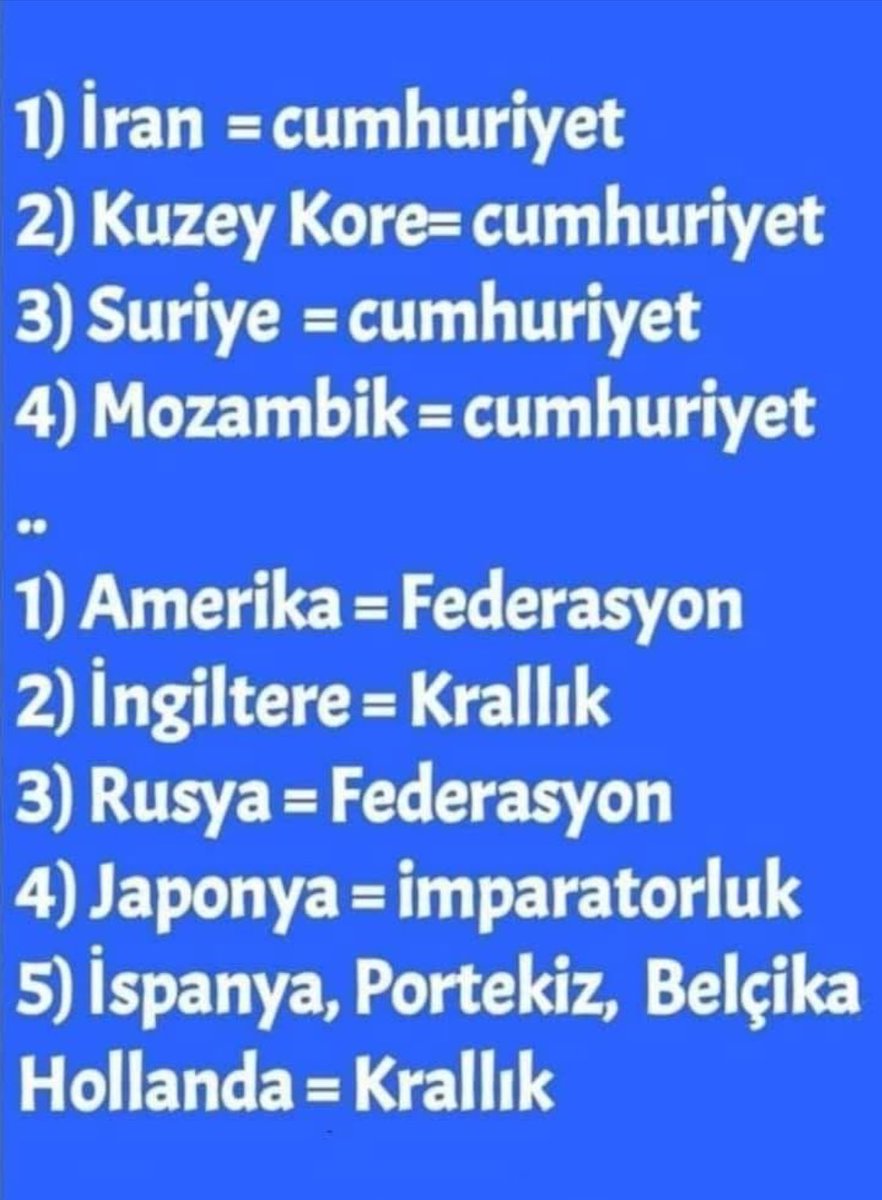 Britanya imparatorluğu bazı tehdit oluşturan devletlere  vermiş talkını,kendileri yutmuş salkımı.
5-Türkiye (Namı diğer Osmanlı İmparatorluğu)