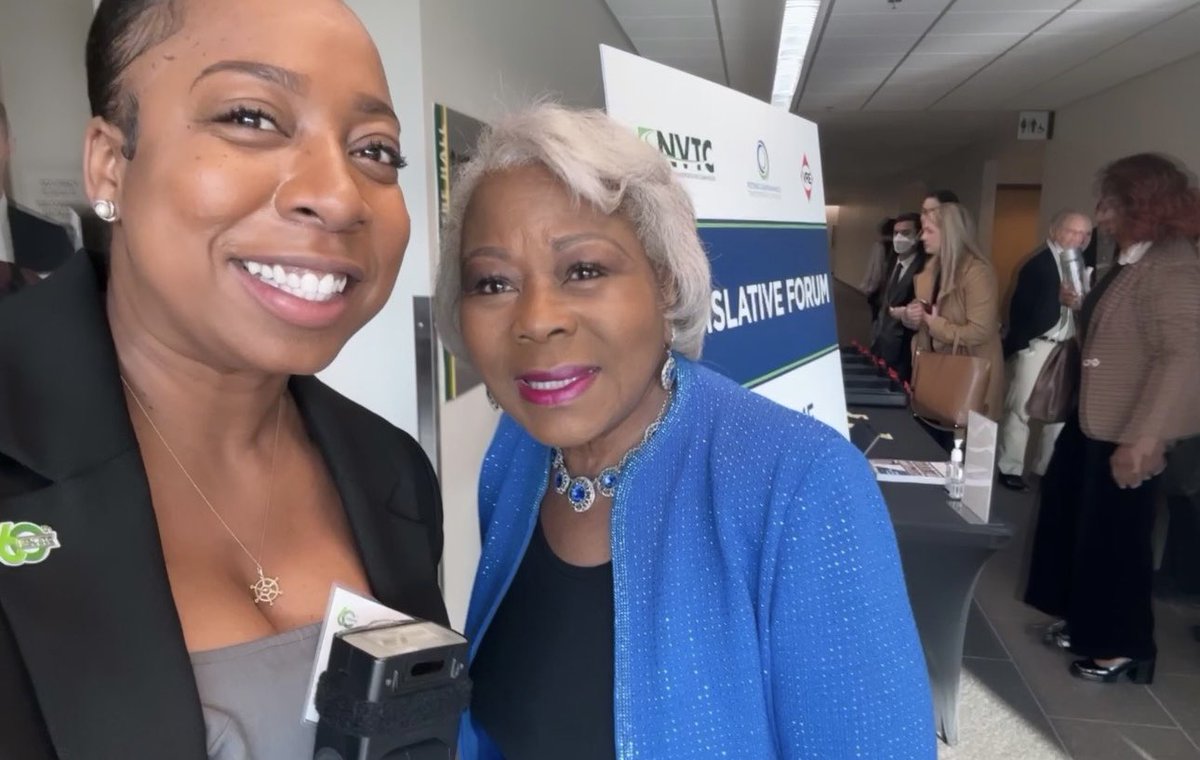 MzMoniqu's tweet photo. It was an honor to welcome @SenLouiseLucas to @NoVaTransit’s 11th annual Legislative Forum, along with many dedicated local and state leaders all speaking to the value of transit. https://t.co/lAMlhdbYcH