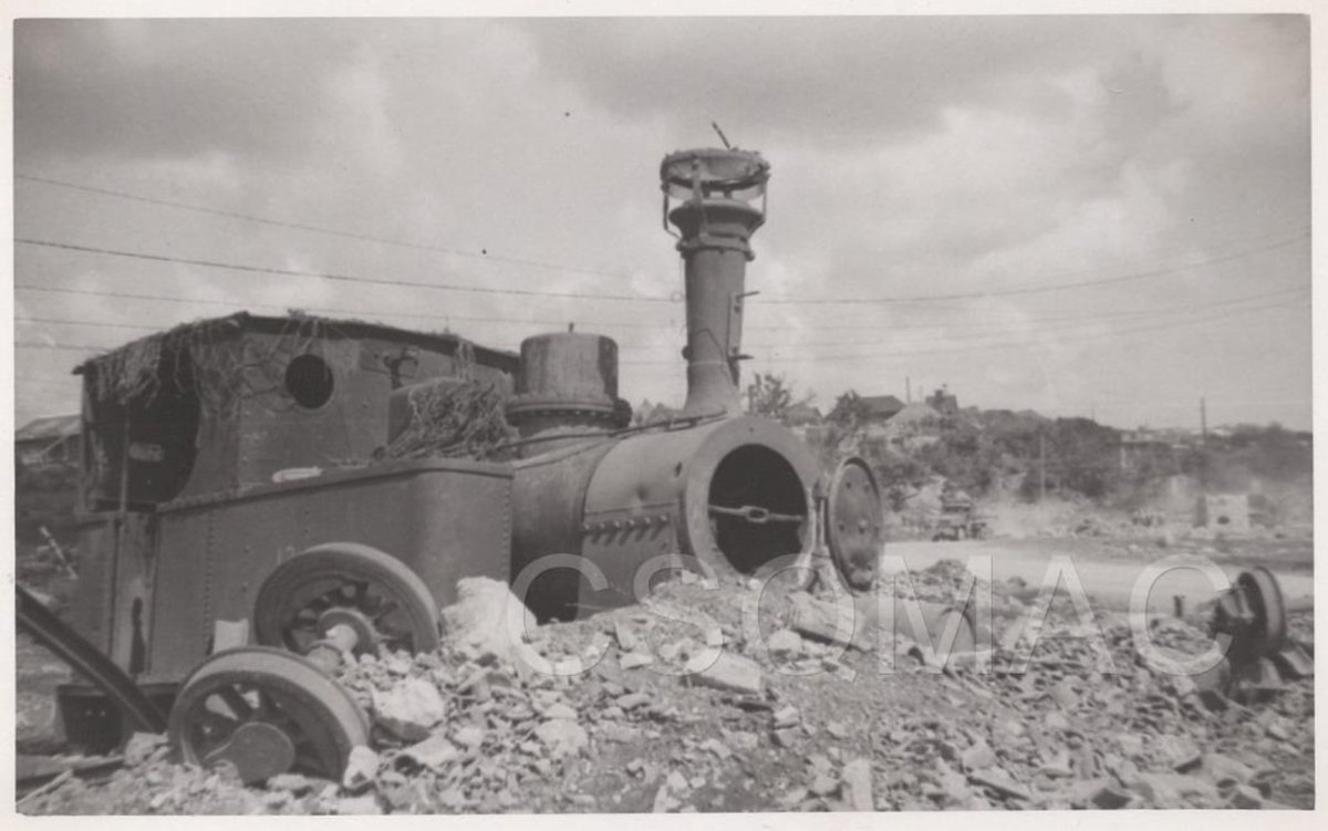 Паровозик, который не смог...Окинава , 1945 год.