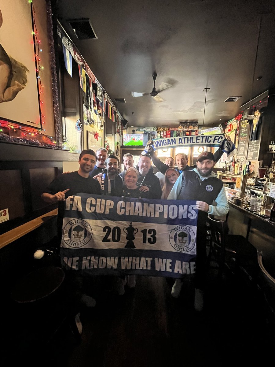 Wigan Athletic NYC Fan Club tweet media