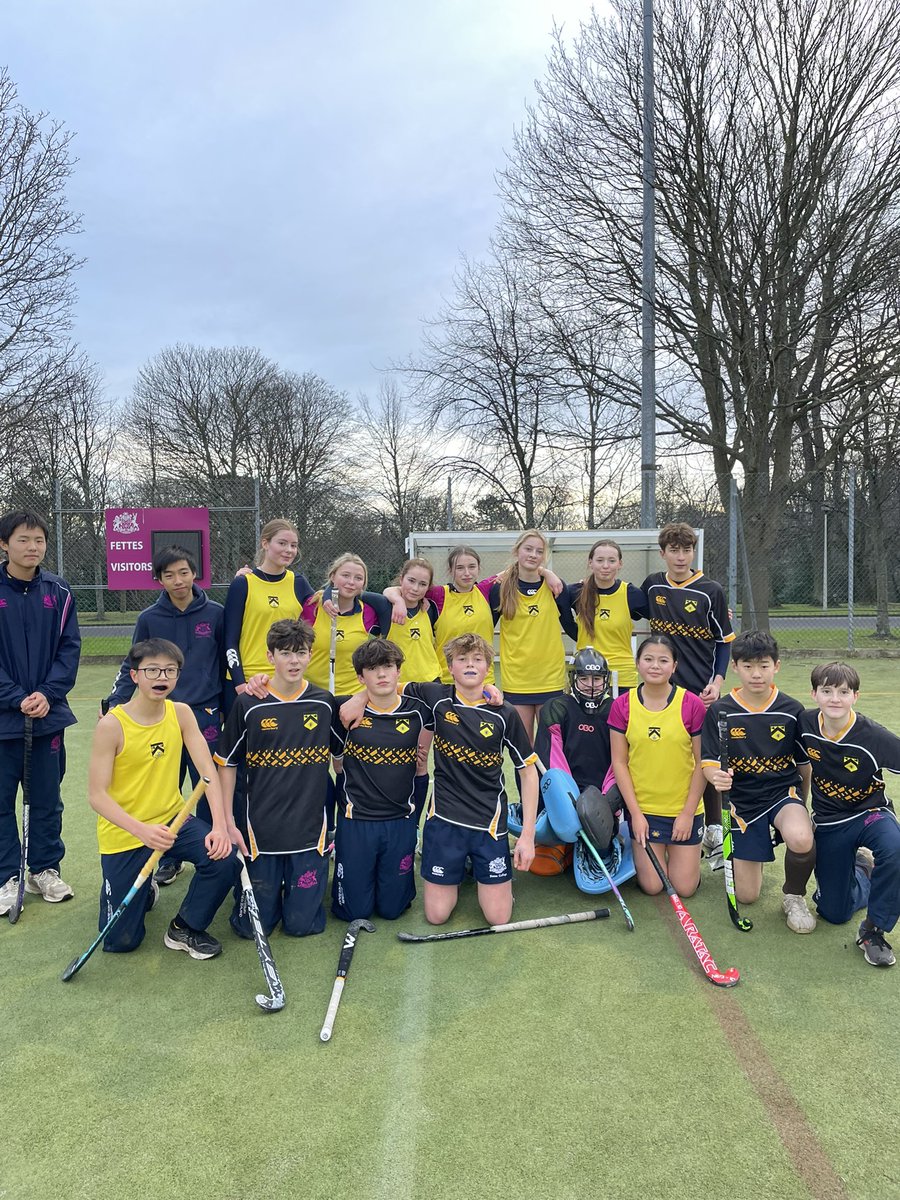 Great win for <a href="/KimmerghameH/">Kimmerghame House</a>  &amp; <a href="/FettesDalmeny/">Dalmeny House</a> in their semi final of the junior mixed hockey tournament 🙌🙌
