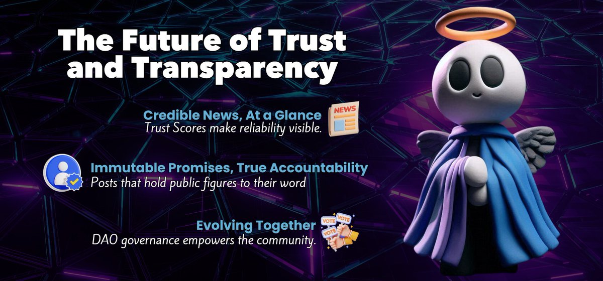 5️⃣ Building a Transparent Future. SOLspace isn’t just a platform — it’s a movement.

✔ Trust Scores for news agencies.

📜 Immutable records for politicians &amp; influencers.

⚙ Decentralized Governance for all decisions.

#DeFi #SOLANA $SOL $SOUL #BURNURMEMES #100x #Altcoin