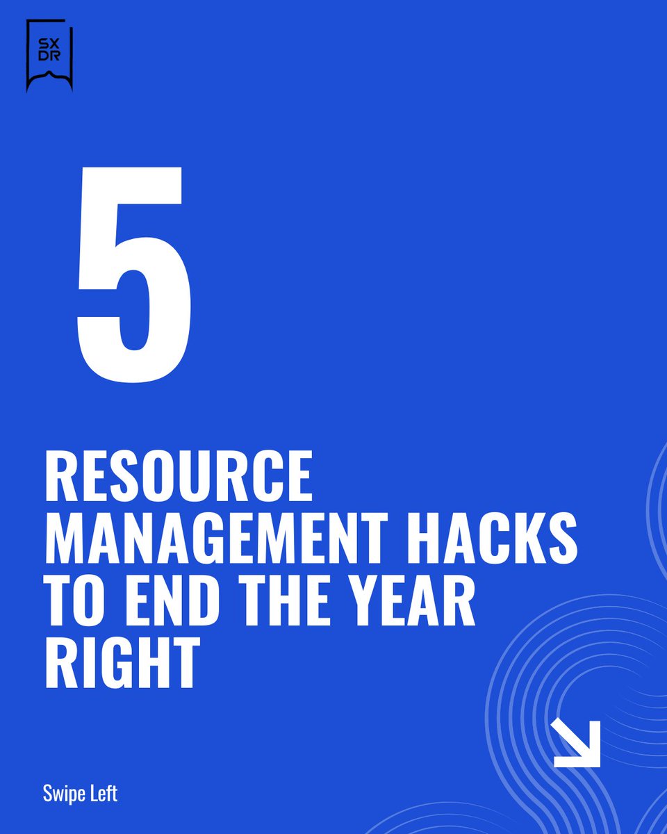 SupportXDR's tweet image. Hola guys!😁

Wrapping up the year can feel like a marathon, but smart resource management can make all the difference. 🏁

Here are 5 hacks to help you stay productive and stress-free:

 💼✨ #ResourceManagement #YearEndSuccess&quot;