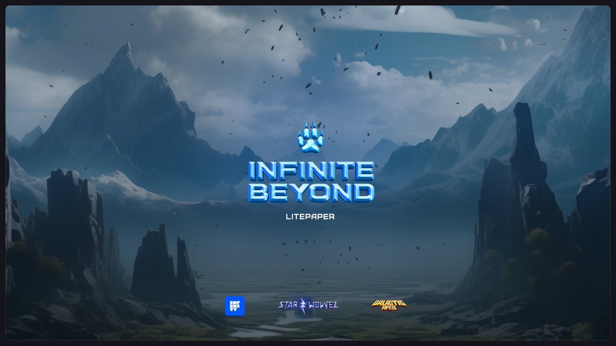 starwolvez's tweet image. The #InfiniteBeyond litepaper. Learn more about upcoming plans for the game, the pivotal role of $STARDUST in the ecosystem, Web2 onboarding, and roadmap items.
Hop in!👇
starwolvez.com/litepaper