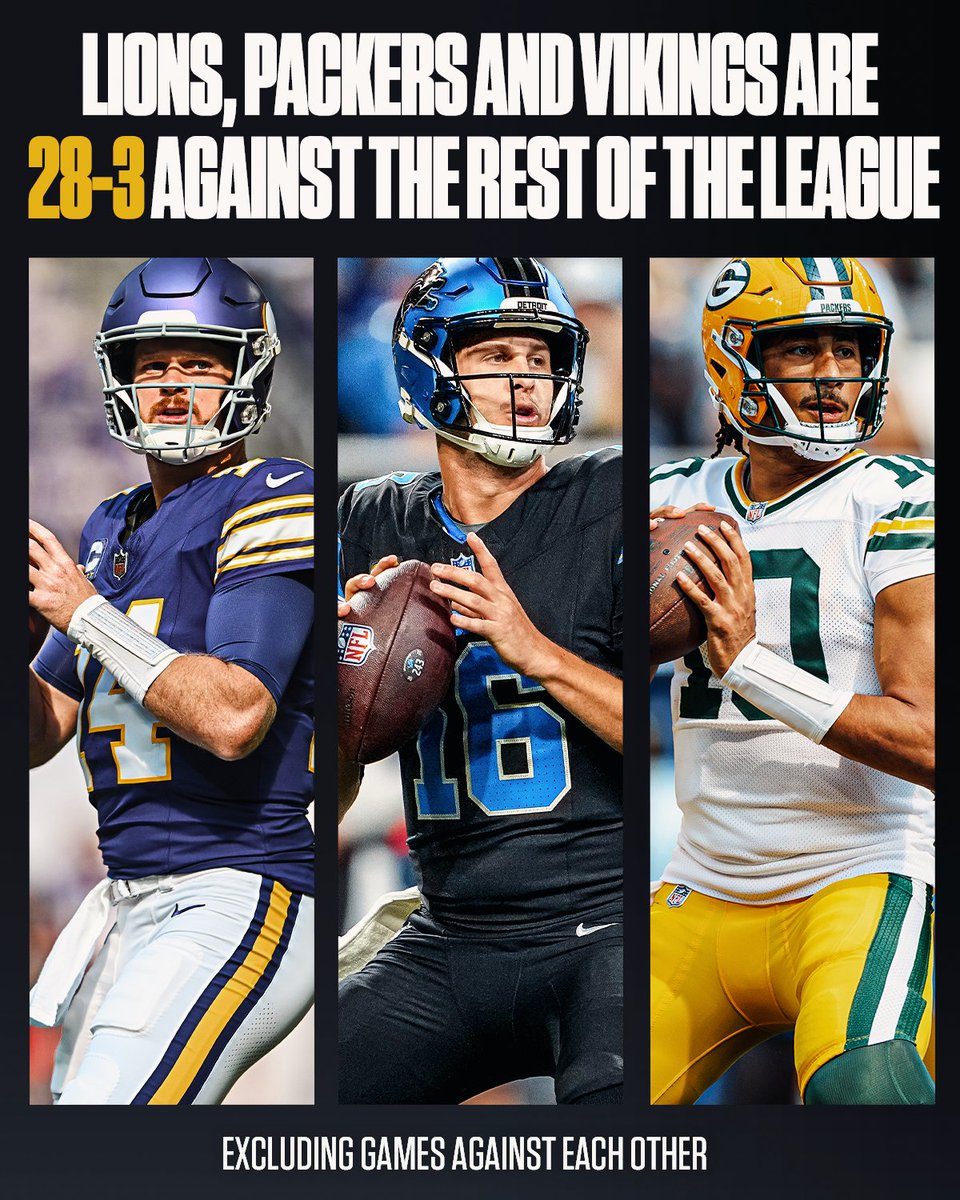 SNFonNBC's tweet photo. Kings of the North. 👑 #NFL https://t.co/GuRx6cm5Vq